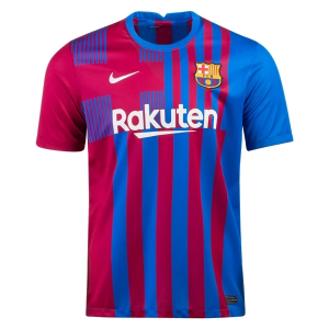 Günstige Fußballtrikots FC Barcelona Heim Trikot Home  2021/22 - Kurzarm