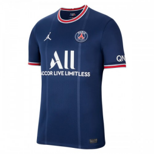 Günstige Fußballtrikots Paris Saint Germain PSG Jordan Brand Heim Trikot Home 2021/22 - Kurzarm