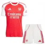 Fußballtrikots Arsenal Kinder Heim Trikotsatz 2025 26 – Kurzarm