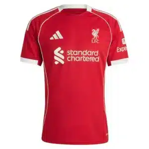 Günstige Fußballtrikots Liverpool Heim Trikot Home 2025 2026 – Kurzarm